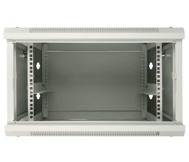 Extralink Szafka wisząca rack 6U 600x600 szara metalowe drzwi EX.13001 - 489285 - zdjęcie 5